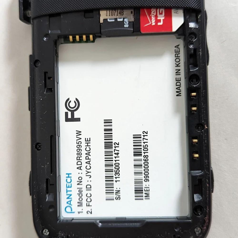 👣Pantech Breakout 4G LTE Android Smartphone Verizon - READ